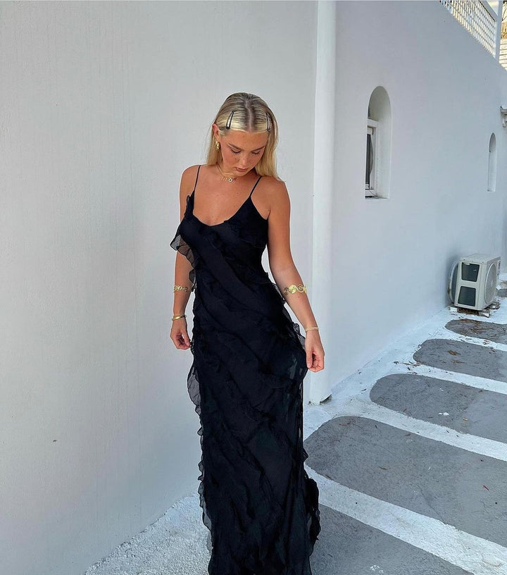 ZARA® DRESS WITH RUFFLES
