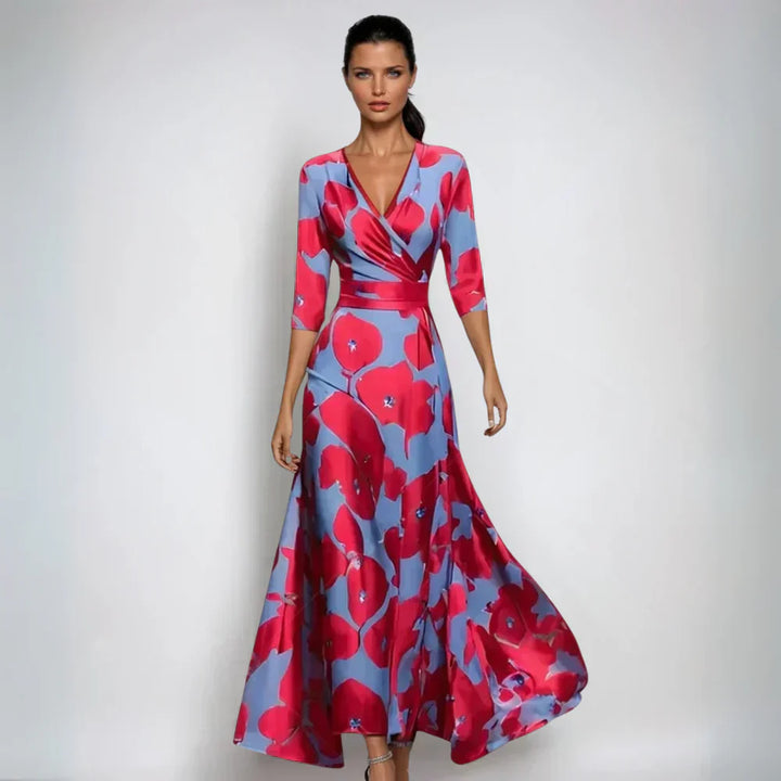 Emara | Stylish Floral Tie Dress