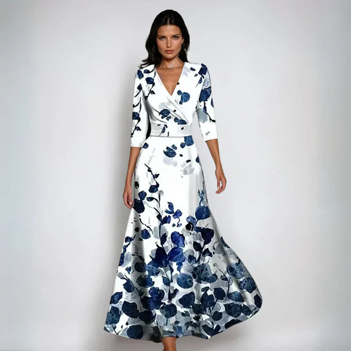 Rosie | Stylish Floral Tie Dress