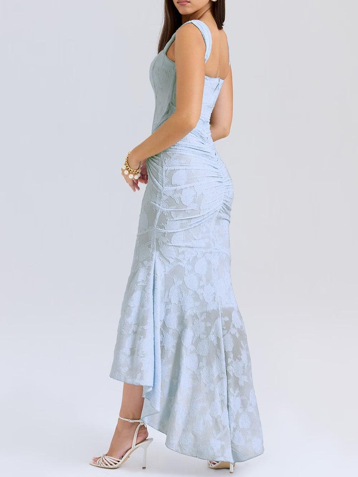Cesca - Bell floral maxi dress