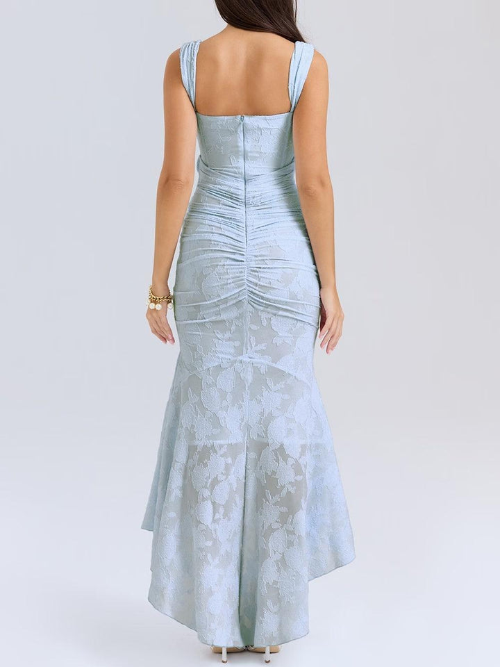 Cesca - Bell floral maxi dress