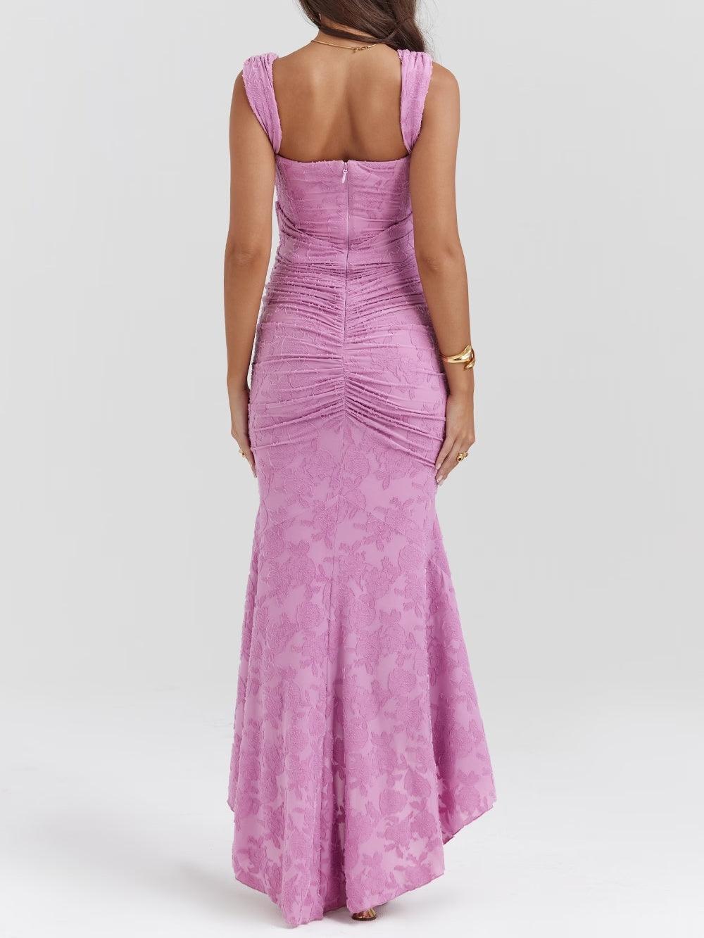 Cesca - Bell floral maxi dress