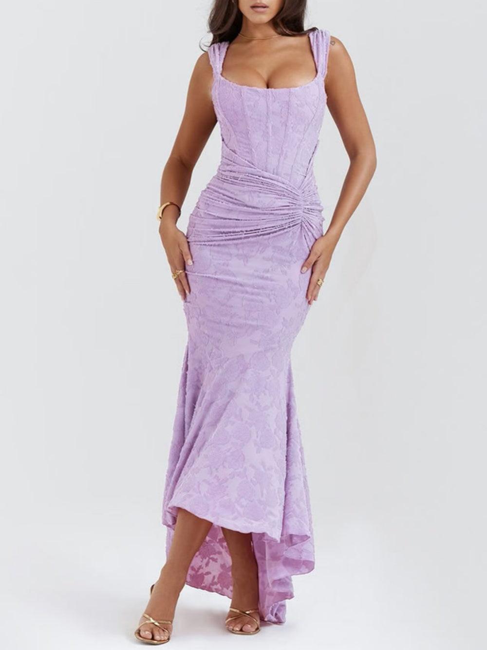 Cesca - Bell floral maxi dress