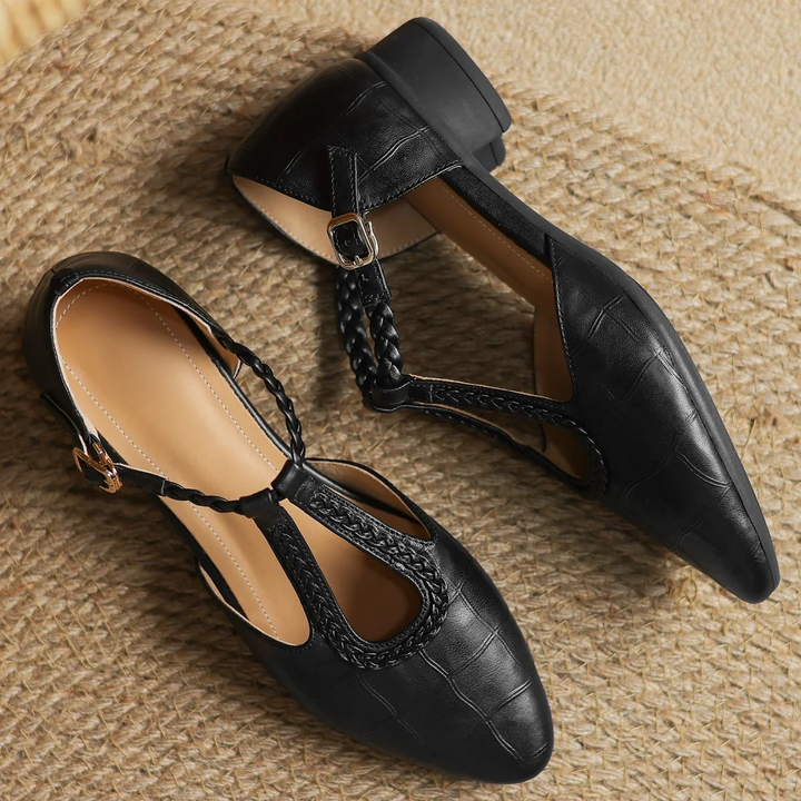 Milla | Leather Mary Janes