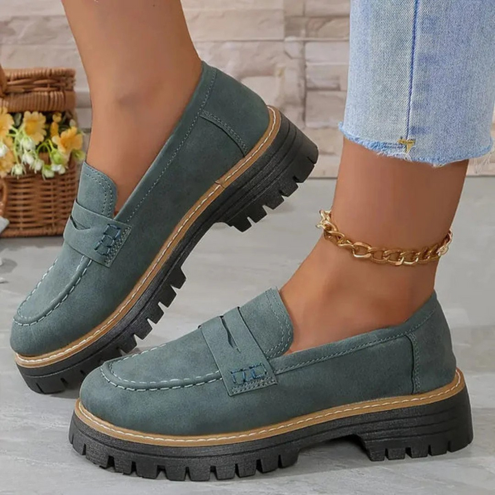 Chaye - Matte British Style Shoes