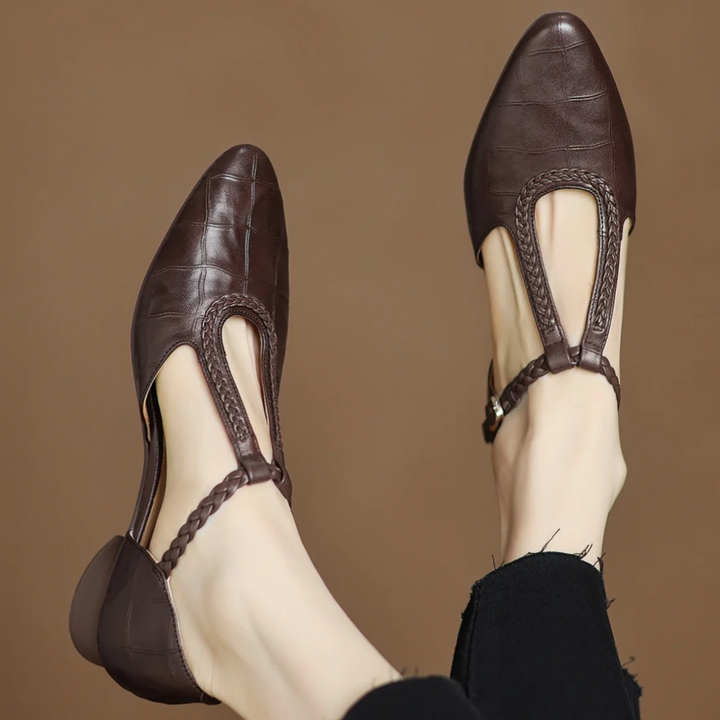 Milla | Leather Mary Janes