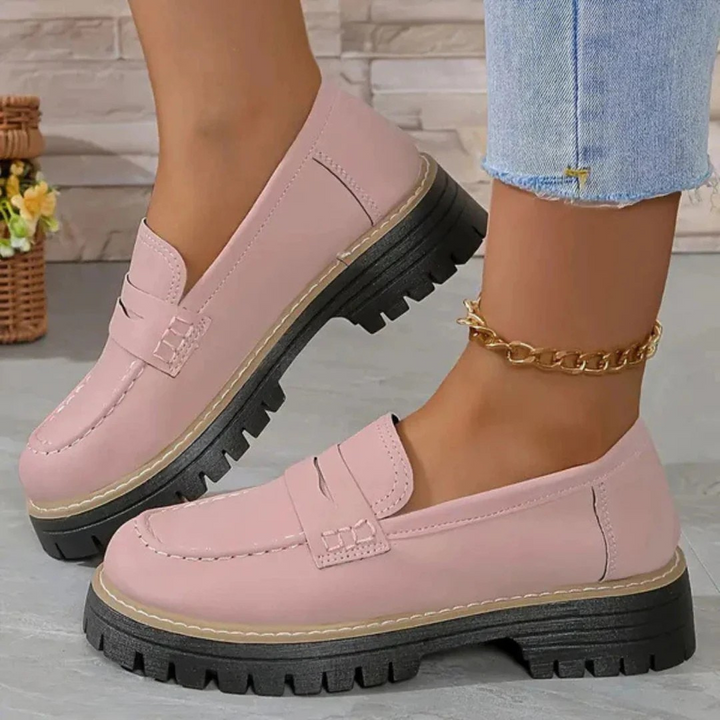 Chaye - Matte British Style Shoes