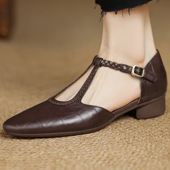 Milla | Leather Mary Janes