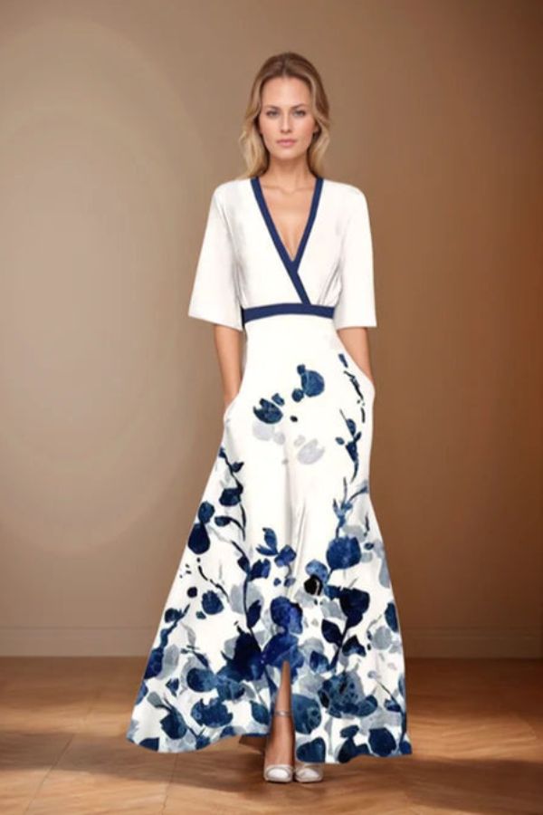 FIO® ELEGANCE FLORAL DRESS