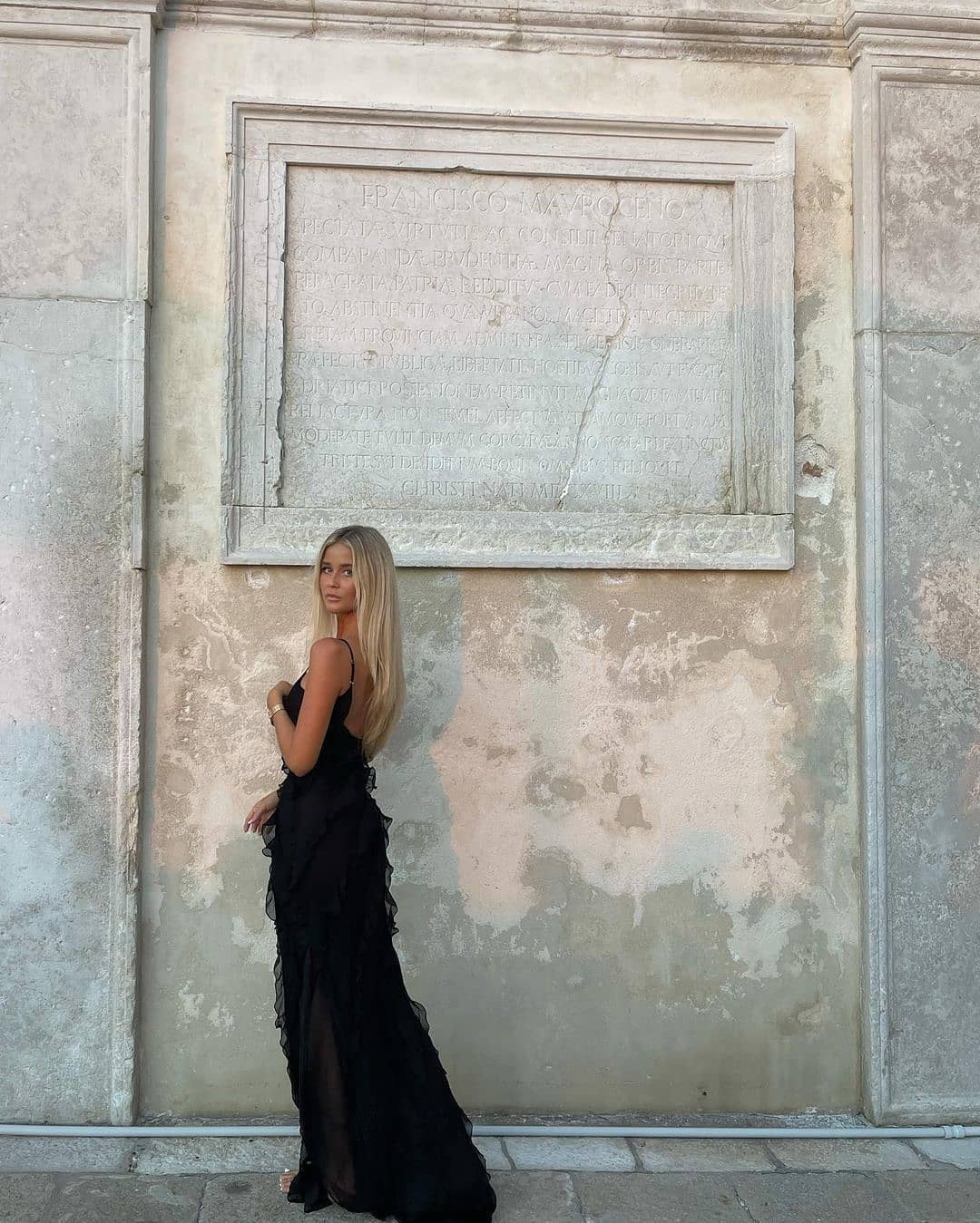 ZARA® DRESS WITH RUFFLES