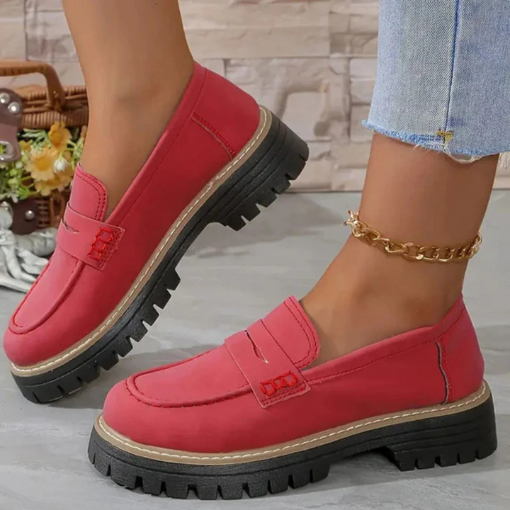 Chaye - Matte British Style Shoes