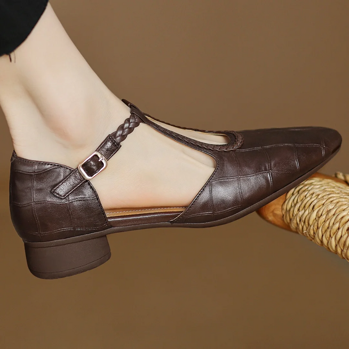 Milla | Leather Mary Janes
