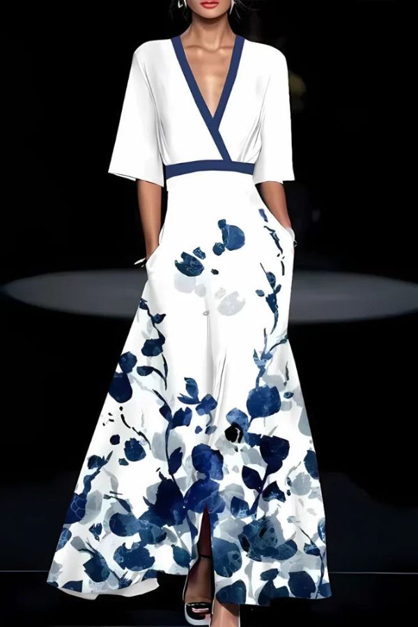 FIO® ELEGANCE FLORAL DRESS