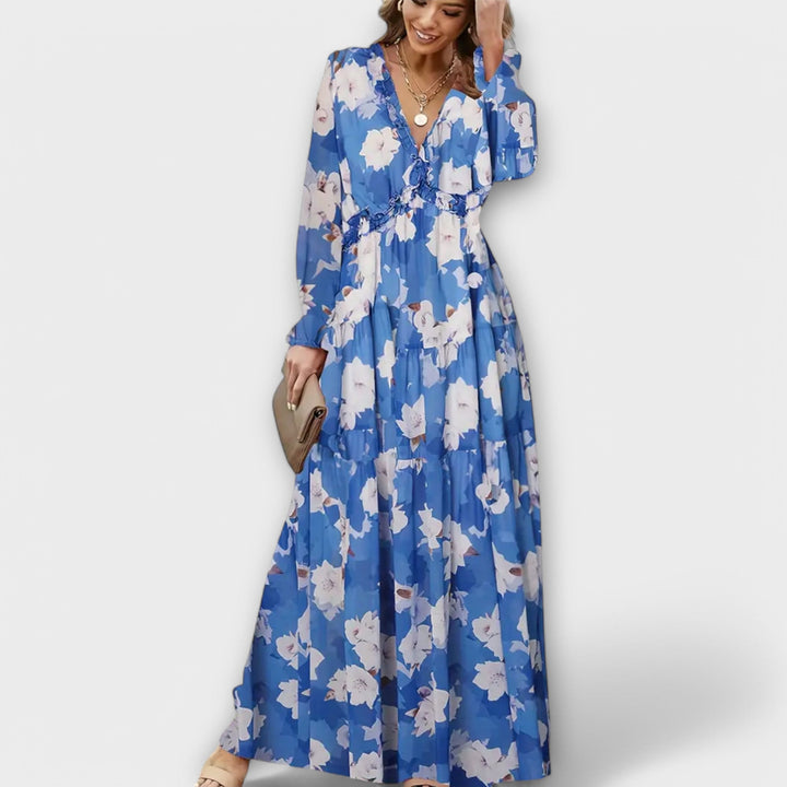 MILY | Elegant Floral Maxi Dress