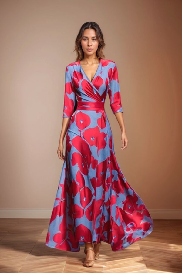 FIO® ELEGANCE FLORAL DRESS