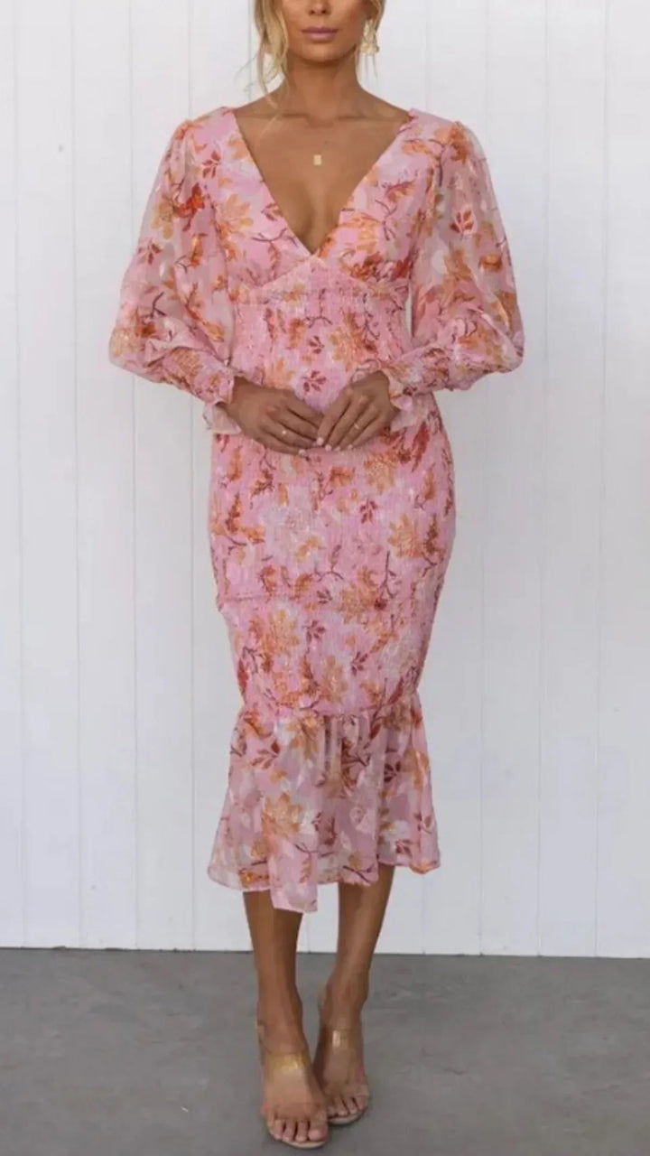 MILEY® DRESS WITH FLORAL PATTERN