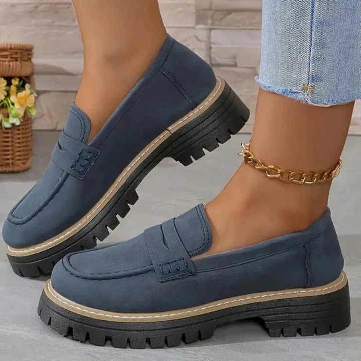 Chaye - Matte British Style Shoes