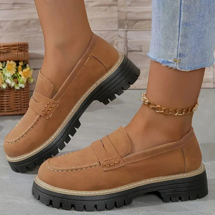 Chaye - Matte British Style Shoes