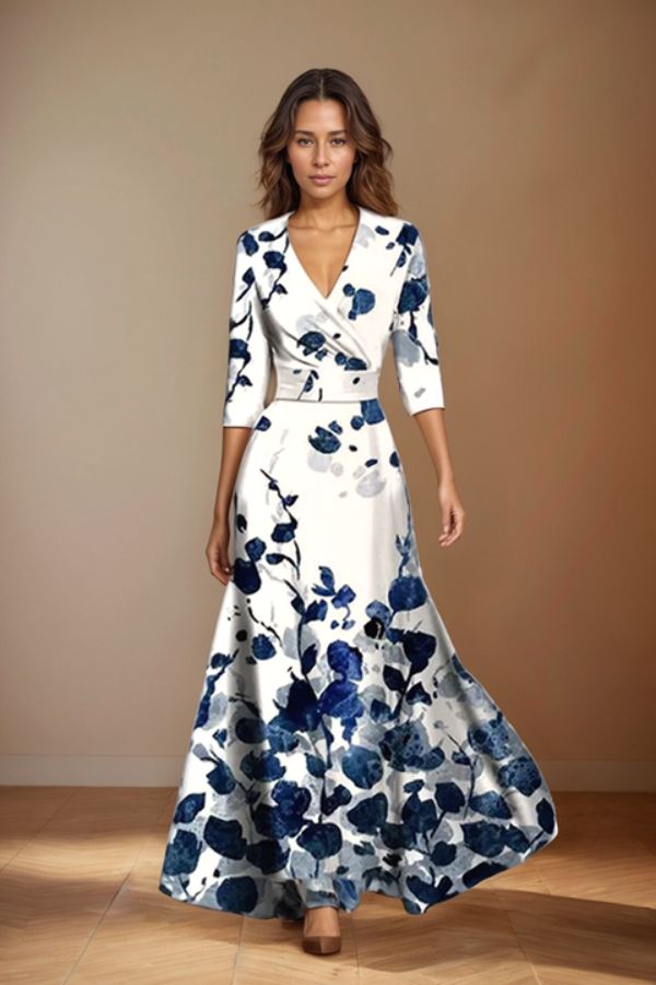 FIO® ELEGANCE FLORAL DRESS