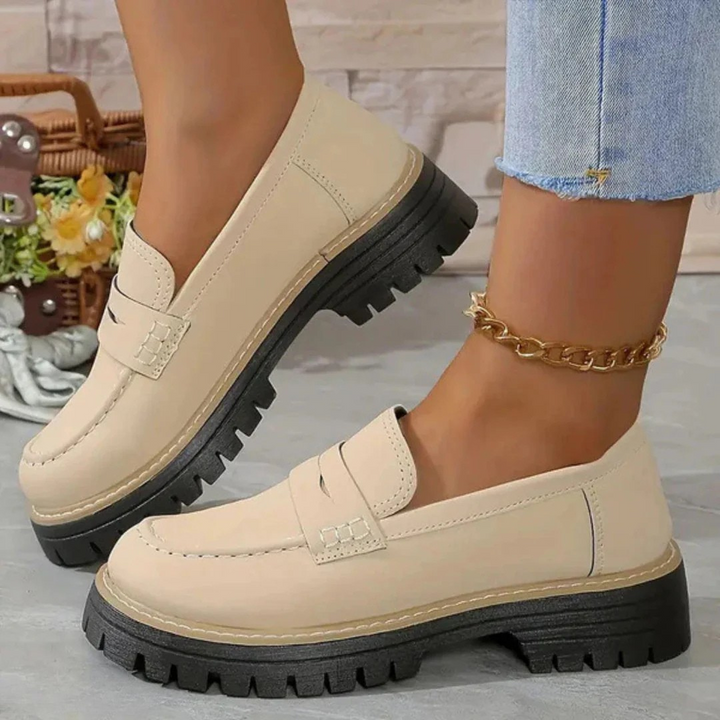 Chaye - Matte British Style Shoes
