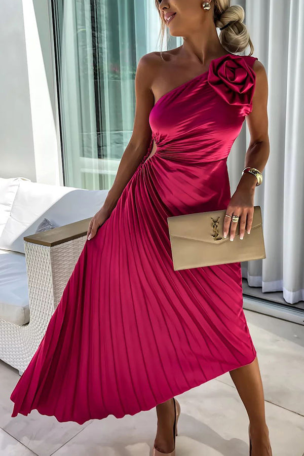 LIZBETH DRESS WITH ROMANTIC FLOWER