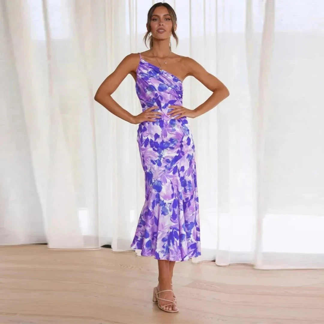 ELIZE® DRESS WITH ONE-SHOULDER STRAP