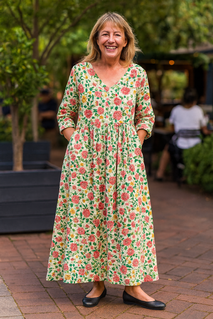 Noelia | Comfort Maxi Dress – Effortless Elegance, All-Day Confidence