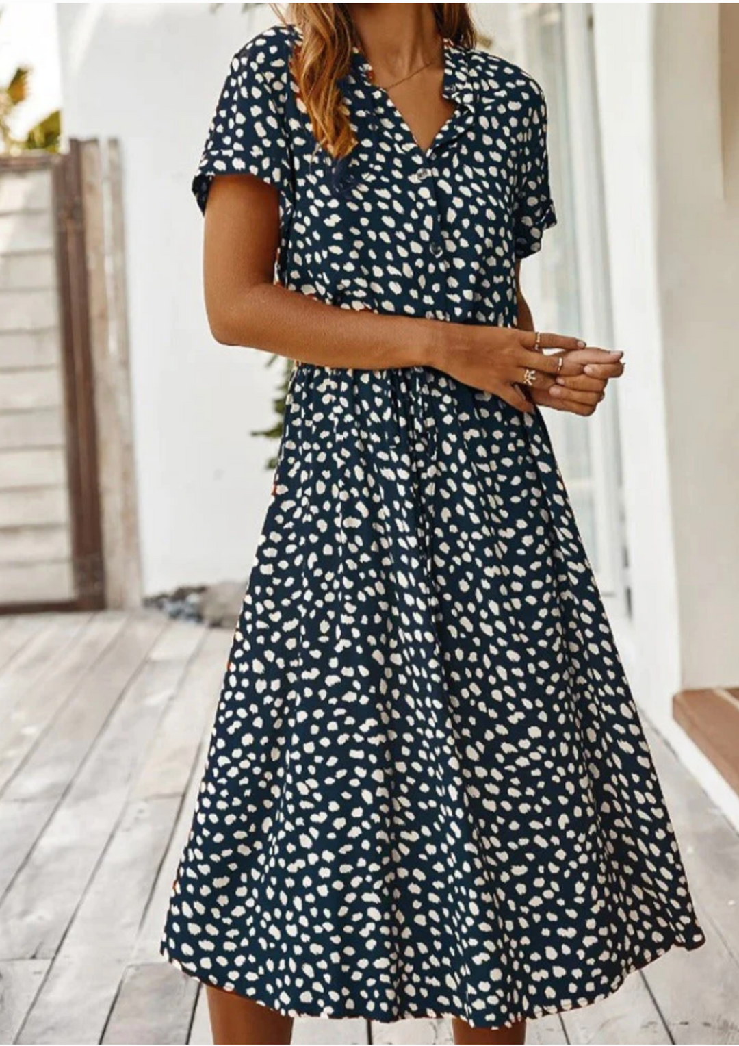 LELA® LINEN SUMMER DRESS
