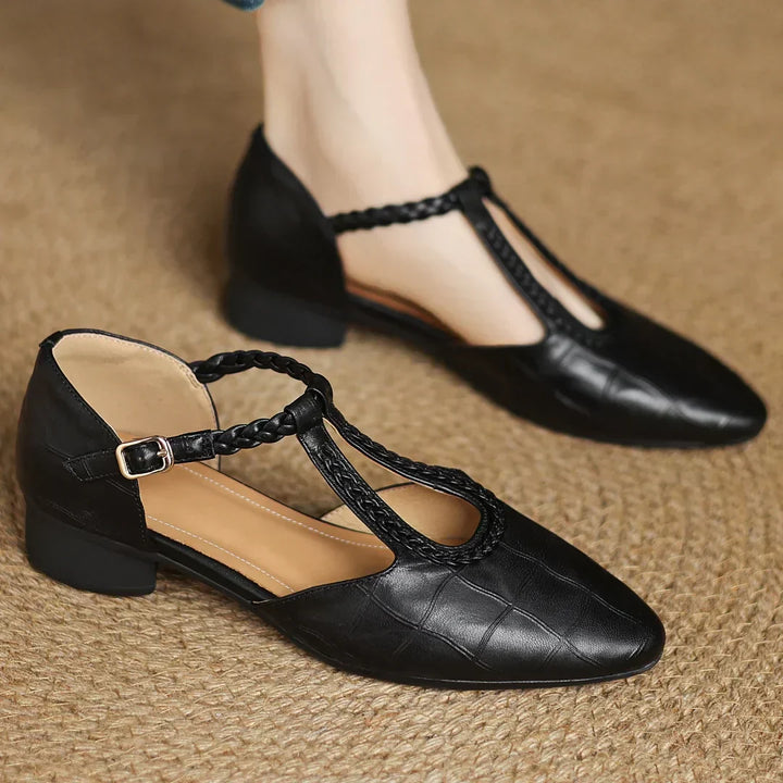 Milla | Leather Mary Janes