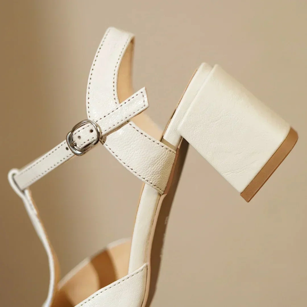 Kace | Leather Mary Janes