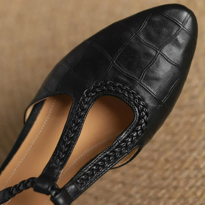 Milla | Leather Mary Janes