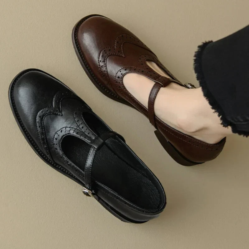 Lincy | Elegant T-Strap Mary Janes