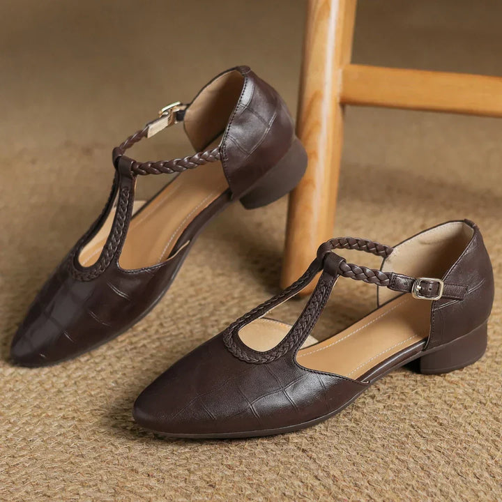 Milla | Leather Mary Janes