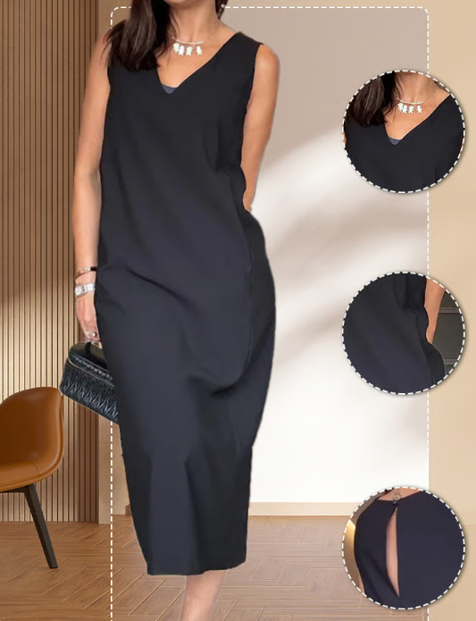 Clara – Modern Fit Dress with Back Zipper