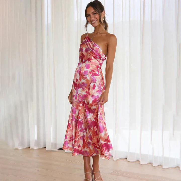 ELIZE® DRESS WITH ONE-SHOULDER STRAP