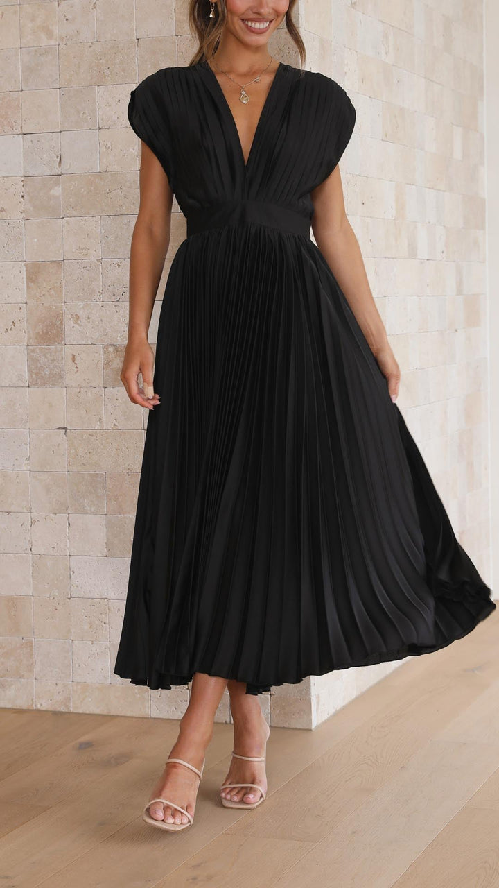 ALEXIS® ELEGANT PLEATED DRESS