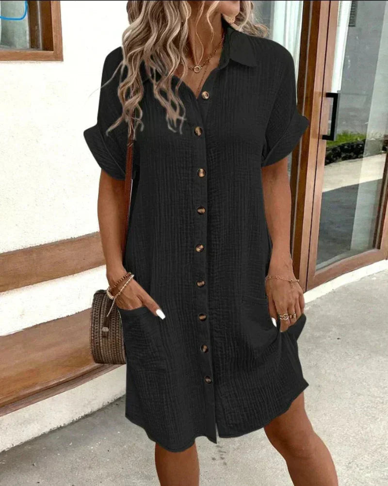 Aria - Classic Polo Loose Dresses