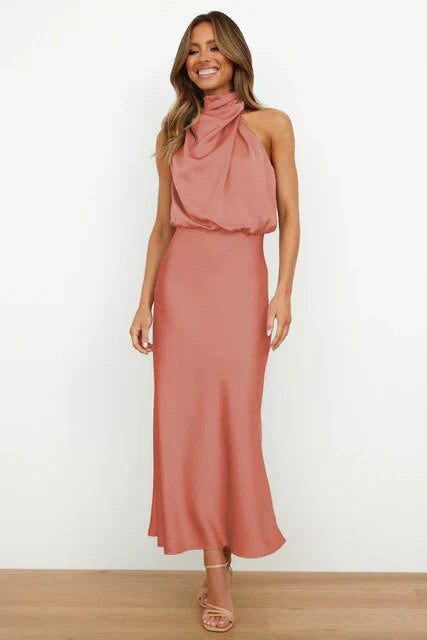 BENTHE® OFF-SHOULDER MIDI DRESS