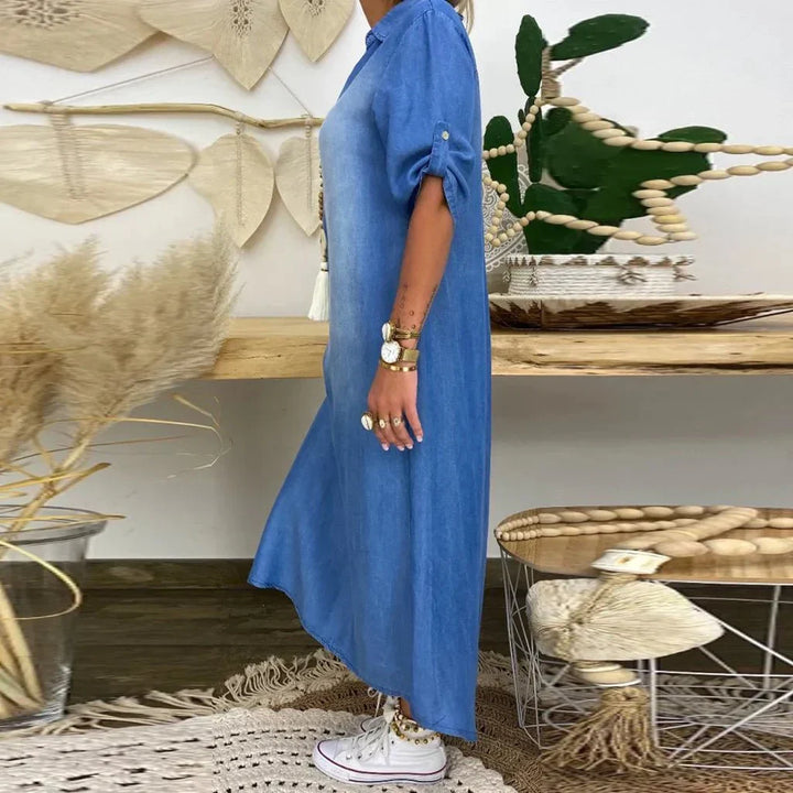 Gloria | Comfortable Denim Dress