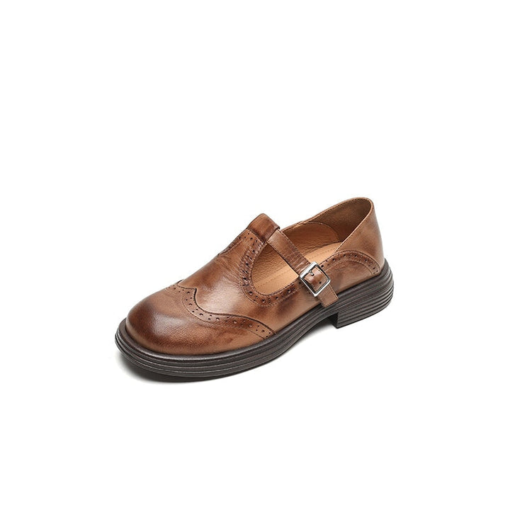 Paise | Leather Mary Janes