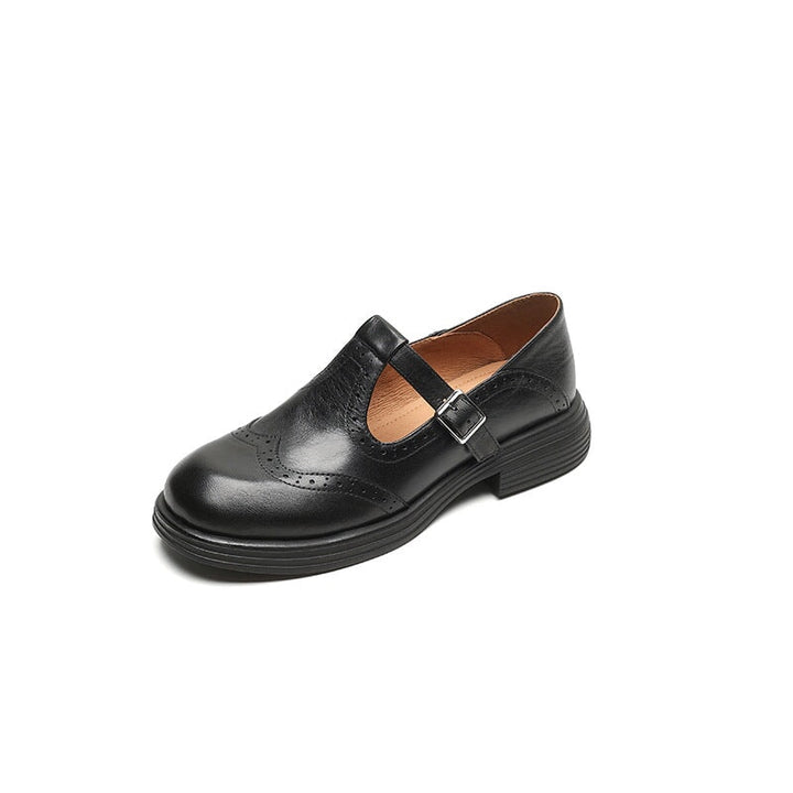 Paise | Leather Mary Janes