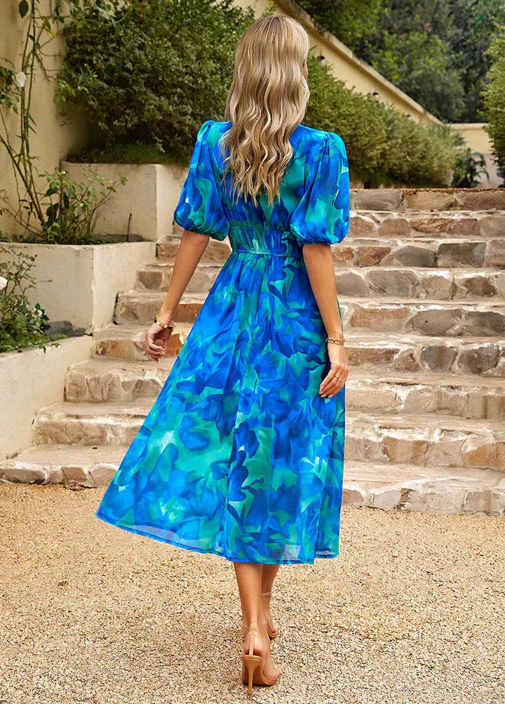 INNOVA® DRESS WITH V-NECK
