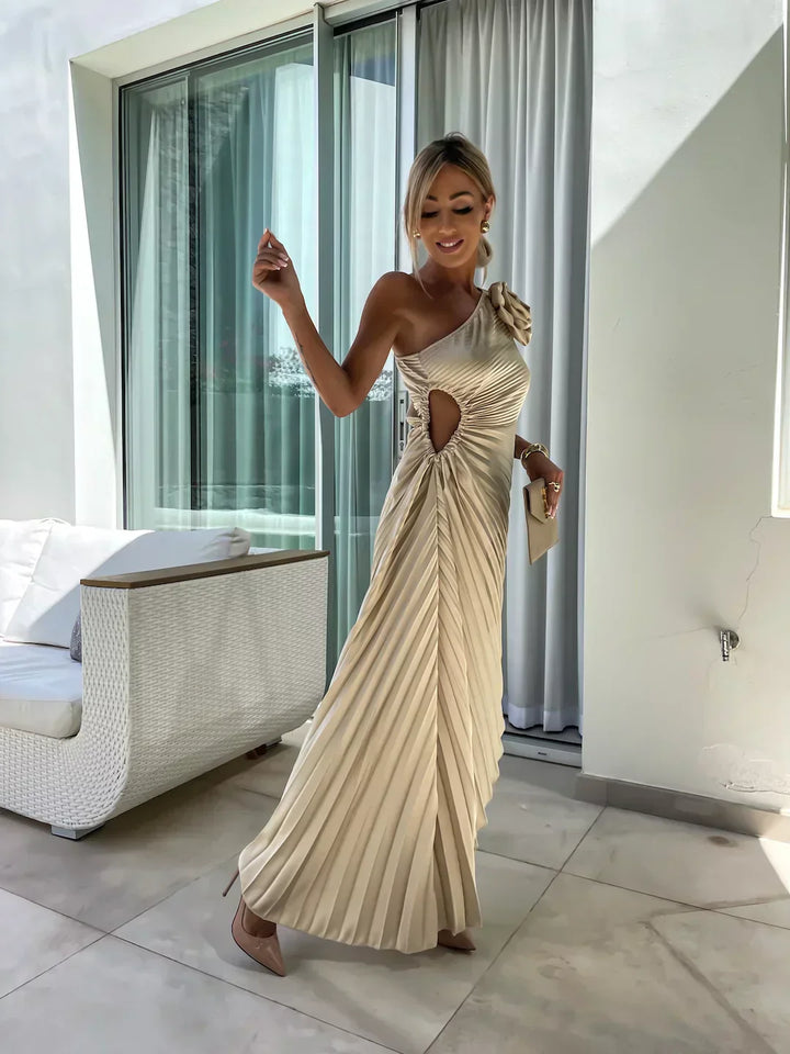 LIZBETH DRESS WITH ROMANTIC FLOWER