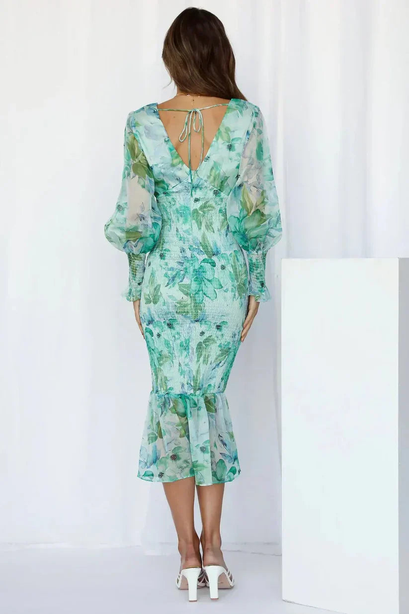 MILEY® DRESS WITH FLORAL PATTERN