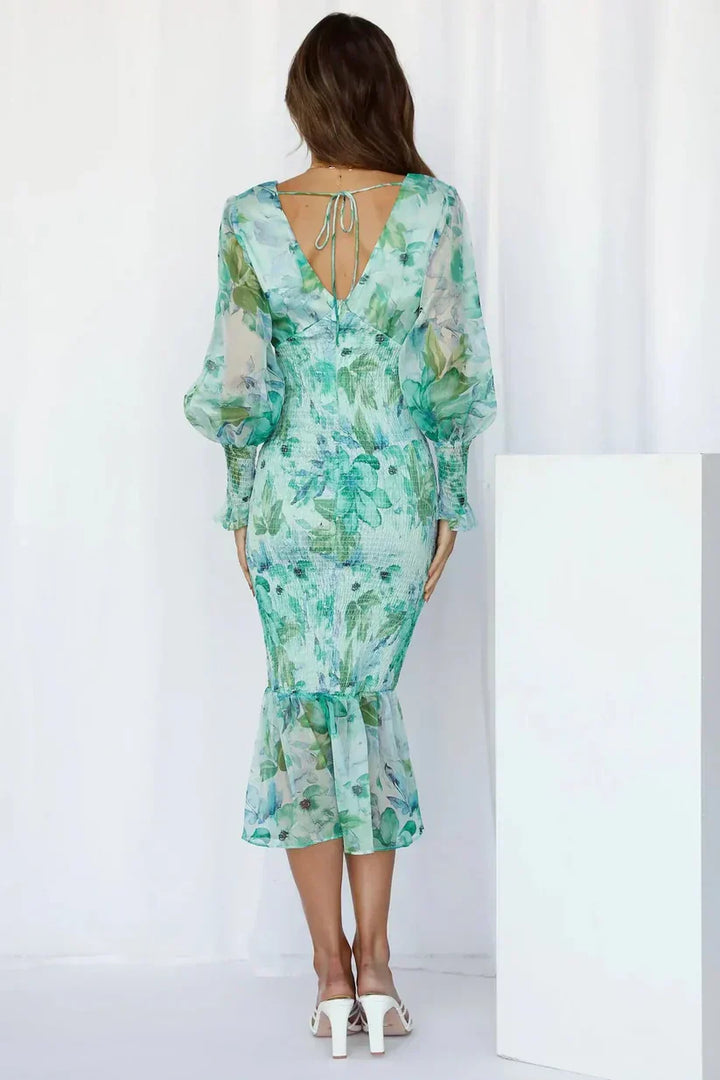 MILEY® DRESS WITH FLORAL PATTERN