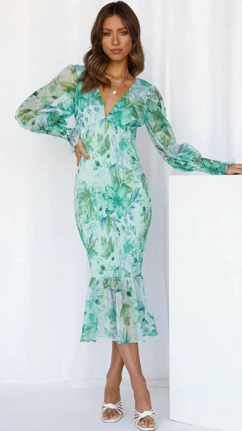MILEY® DRESS WITH FLORAL PATTERN